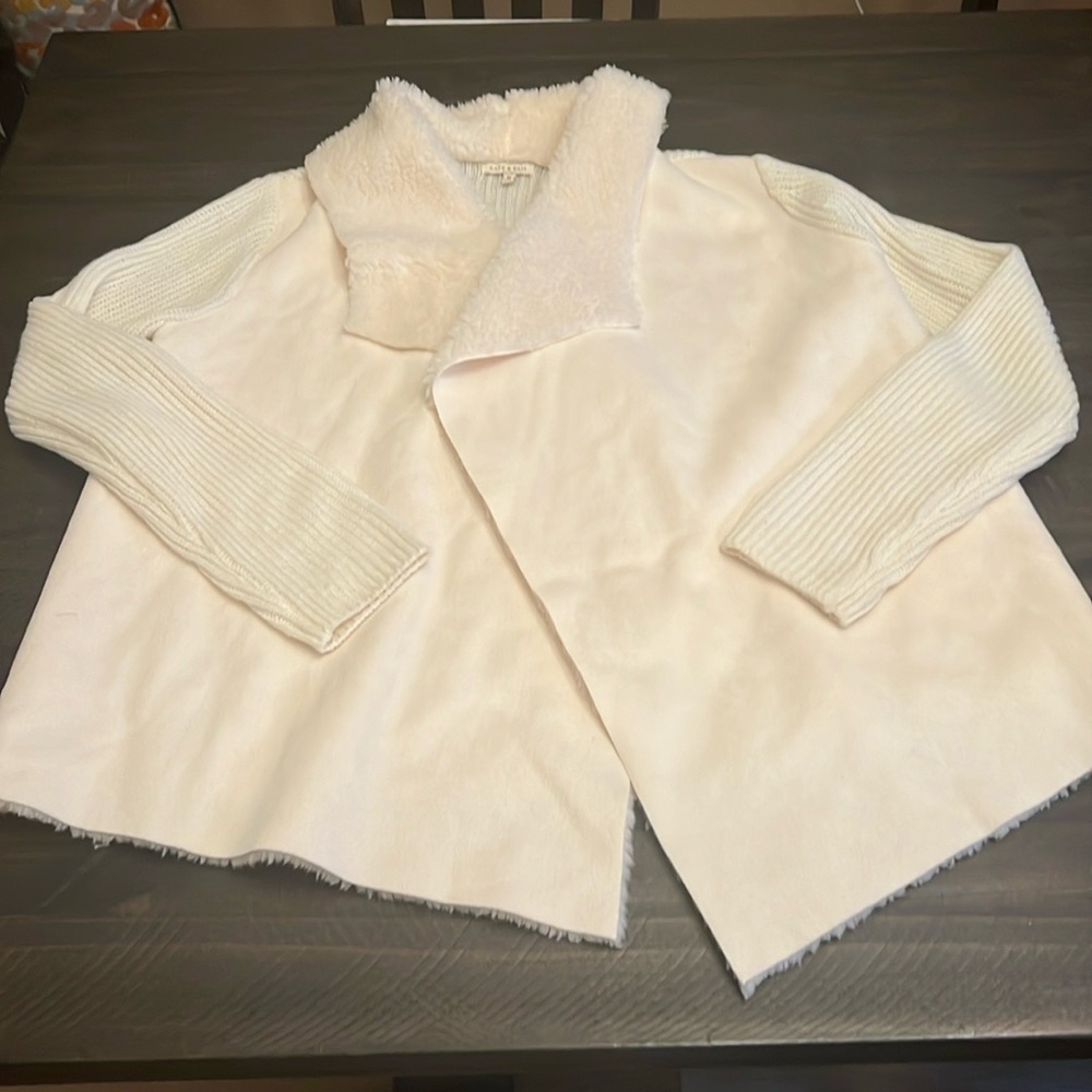 Kate and Sam Cream Cardigan Sweater - Size M